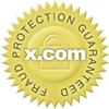 Official X.com Protection Seal